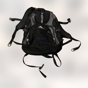 High sierra aamci embroidered large multi pocket padded labtop